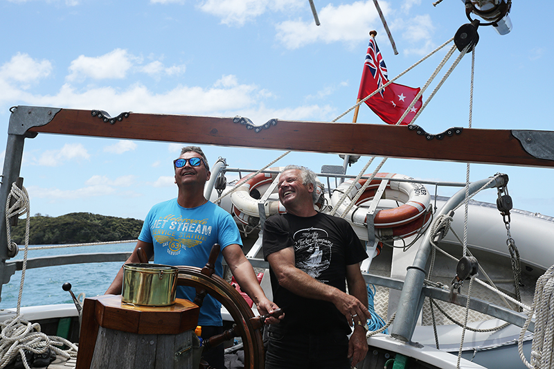 Sail on the R Tucker Thompson, Bay of Islands, NZ